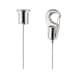 Deckenbefestigung M10x1, Anschlussgewinde M6i - DEBEF-1,5MM-M10-M6I-L1000 - 2