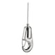 Haken f&uuml;r Drahtseilsystem 1,5 mm - DEHAK-AUSHAENGESICHERUNG-(TYP 15) - 2