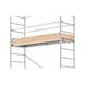 Pi&egrave;ces d&eacute;tach&eacute;es pour &eacute;chafaudages roulants - PD-ECHAF 1.58M-PLINTHE COURTE-707226 - 2