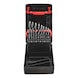 Twist drill bit HSS DIN 338 type RN ECONOMY 19 pcs - DRL-MET-SORT-DIN338-HSS-ECONOMY-19PCS - 3