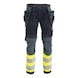 Flammeh&aelig;mmende h&aring;ndv&aelig;rkerbuks m. stretch TRANEMO - 1