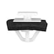 Clamps and clips for trims