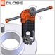 Universal thread re-cutter for narrow spaces - THRCTR-F.NARROW-PLCE - 3