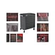 Workshop trolley WE system, equipped, 242 pcs - 1