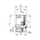 Connettore diritto maschio  G6512M - 2