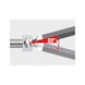 Coloured Allen key with ball head, extra-long version - 2