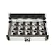 Precision collet set in aluminium case ER25 5 &micro;m, ISO 15488, DIN 6499 - PRECCOLLET-SET-ER25 - 1