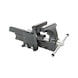 Parallel vice made of forged steel
