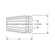 Precision collets ER16 5 &micro;m, ISO 15488, DIN 6499 - PRECCOLLET-ER16-1,0MM - 2