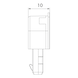 L-Verbindungsstecker zu Einbauleuchte EBL-24-26-Moove - VERBSTE-L-FORM-EBL-24-26-MOOVE - 3