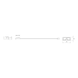 IR door contact sensor with connection cable for UBL-24-15-Moove downlight - SENSO-IR-DC-SENSOR-L-UBL-24-15-MOOVE - 2