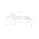 CNC drill chuck HSK-63F (ISO 12164-1); (DIN 69893-6) - 2