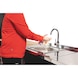 CRAFT washbasin cabinet - SINKCAB-H953-RAL9005 - 3