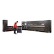 CRAFT mobile drawer cabinet - DRWRCAB-MOB-8.6-H872-6DRWR-RAL9005 - 2