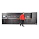 CRAFT media cabinet - MEDIUMCAB-H915-RAL9005 - 2