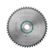 HEAVY DUTY metal circular saw blade for cordless metal hand-held circular saws - CRCLSAWBLDE-MET-TC-AT-165X1,6/1,2X20X52 - 1