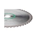 HEAVY DUTY metal circular saw blade for cordless metal hand-held circular saws - CRCLSAWBLDE-MET-TC-AT-165X1,6/1,2X20X52 - 2
