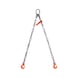 2-leg chain sling, textile - 1