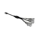 3-polet kabelsamler til LED-lysstrimmel, 230 V