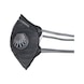 Particle-filtering half mask FFP2 V CM100 carbon - HALFMASK-FFP2-V-CM100-EN149 - 3