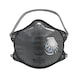 Particle-filtering half mask FFP2 V CM100 carbon - HALFMASK-FFP2-V-CM100-EN149 - 2