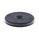 Base module SLIM for screw-on - FRNGLID-BASIS-SCREW-SLIM-BLACK-D22,5MM - 1