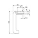 Aluminium-Schutzbeschlag S 12 - SBS-ALU-S12-ES1-WE-PZ-72-12-F1/SILBER - 3