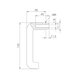 Aluminium-Schutzbeschlag S 62 - SBS-ALU-S62-ES1-WE-PZ-72-12-F1/SILBER - 3