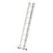 Alu-Sprossenschiebeleiter 2-teilig - SHIEBLEI-2TLG-ALU-TRAV-2X8SPRO - 1