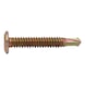 Drilling screw, flat head, inch - 1