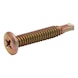 Drilling screw, flat head, inch - 2