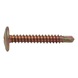 Drilling screw, large flat head, inch - 1