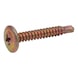 Drilling screw, large flat head, inch - 2