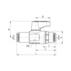 Mini ball valve 2948 CAMOZZI - 2
