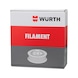 PLA filament Flip flop colour-change effect - PRNTMATL-PLA-FLIPFLOP-VILTBLUE-D1,75-1KG - 2