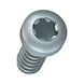 W&Uuml;PLAST&reg; NEO pan head screw with hexalobular Plus recess W5452 steel 10.9 zinc plated - SCR-RSD-W5452-TXP8-10.9-(A3K)-2,5X12 - 3