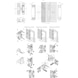 Cerniera invisibile regolabile  3D K6360-38 - 2