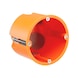 Hollow wall back box, wind-tight for timber construction - APPCONBOX-CWL-VDE-H62MM/D68MM-WOCNST - 1
