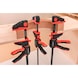 One-handed clamp with rotatable handle - QCKCLMP-W.ROT-HANDLE-360DGR-300MM - 2