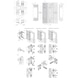 Cerniera invisibile regolabile 3D K2780 - 2