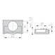 Concealed hinge Tiomos 155 Click-on PLUS - 3