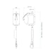 Dispositivo anticaduta retrattile HSG 1200 STEEL - 2