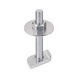 Up&iacute;nac&iacute; prvok hlavy kladiva VARIFIX<SUP>&reg;</SUP> Standardfix vopred namontovan&eacute; s maticou a podložkou, nehrdzavej&uacute;ca oceľ A4 - VARIFIX DIEL A4-PRFL26/28-M8X25 - 1