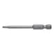 E 6.3 TX bit (1/4 inch) with borehole E 6.3 TX bit (1/4 inch) with borehole