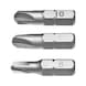 Torq bit assortment, 3 pieces Torq bit assortment, 3 pieces