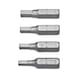 Hexagon socket bit assortment imperial, 4 pcs. Hexagon socket bit assortment imperial, 4 pcs.