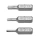 Clutch bit assortment, 3 pcs. Clutch bit assortment, 3 pcs.