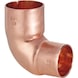 90° elbow, reduced EN1254, copper 5090 R - 1