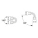 Lynx Q Flexible Connector Lighting Accessories - ACCE UNION Q P/LYNX FLEX 8MM - 3