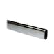Wardrobe Systems Aluminium Rail - WARDROBE RAIL OVAL 30X15 CR 2.4MT - 1